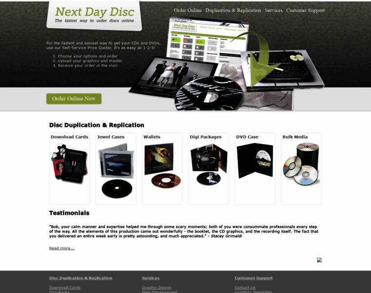Nextdaydisc.com thumbnail