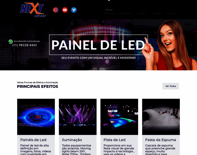 Nexteffect.com.br thumbnail