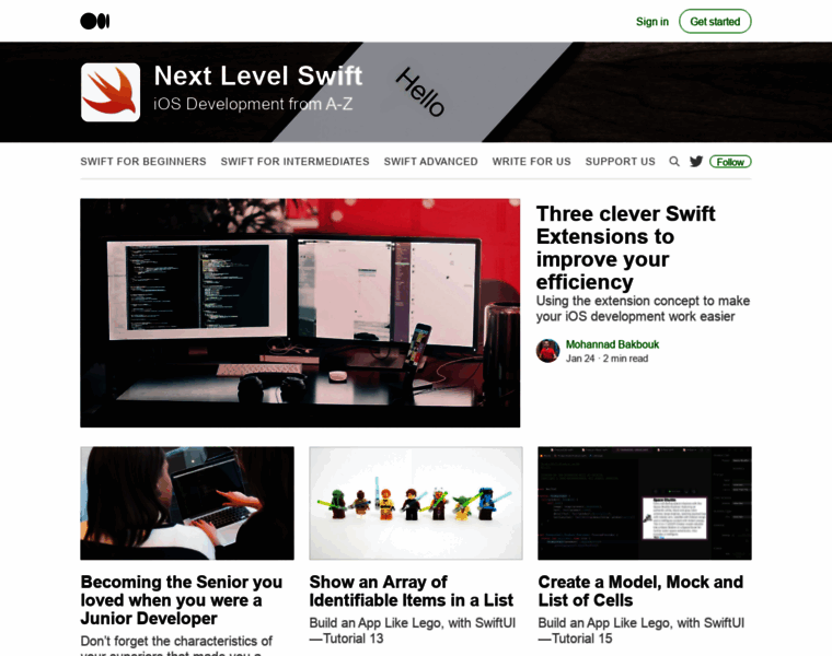 Nextlevelswift.com thumbnail
