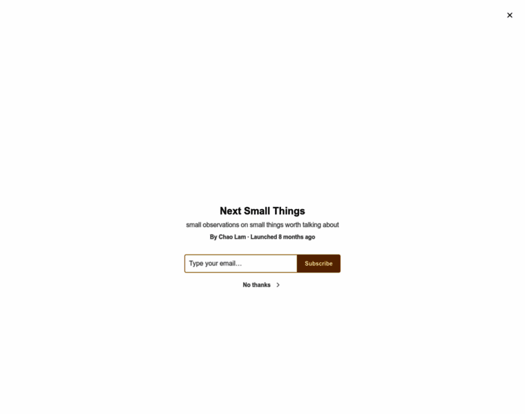 Nextsmallthings.com thumbnail