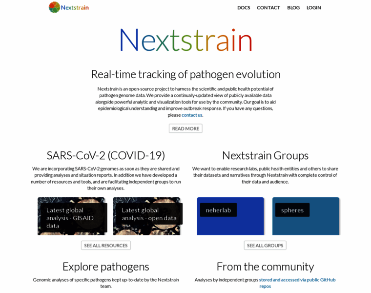 Nextstrain.org thumbnail