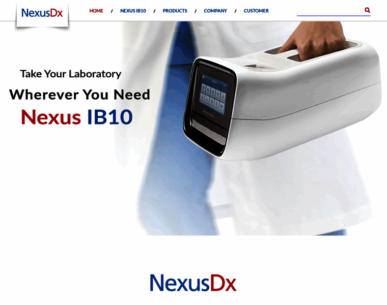 Nexus-dx.com thumbnail