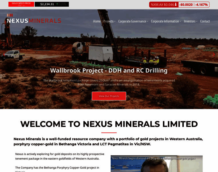 Nexus-minerals.com thumbnail