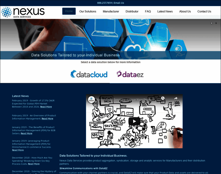 Nexusdataservices.com thumbnail