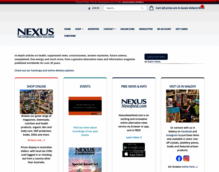 Nexusmagazine.com thumbnail