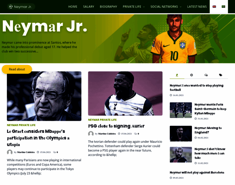 Neymarjr.org thumbnail