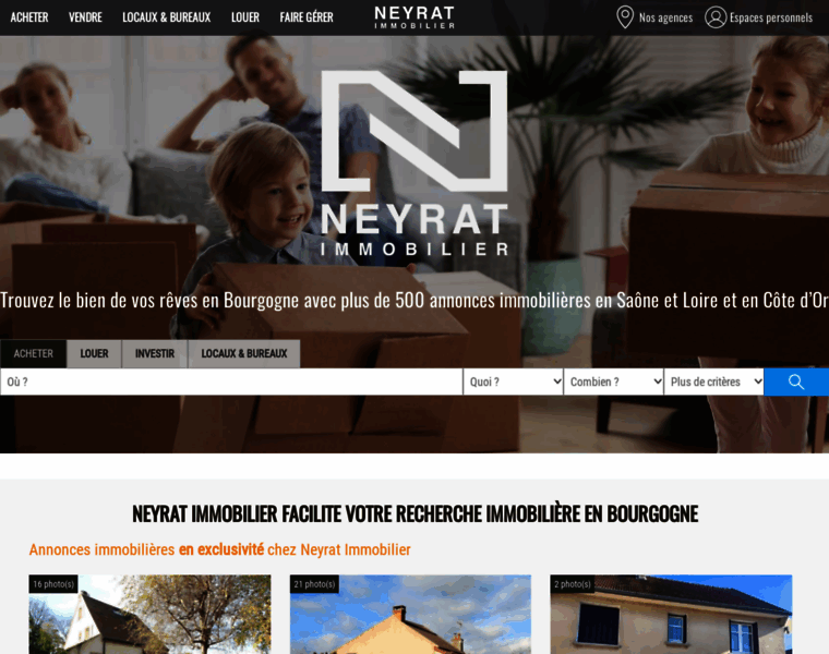 Neyrat-immobilier.fr thumbnail