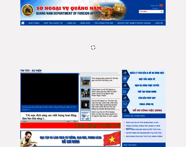 Ngoaivuquangnam.gov.vn thumbnail