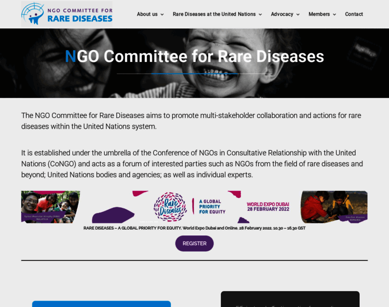 Ngocommitteerarediseases.org thumbnail