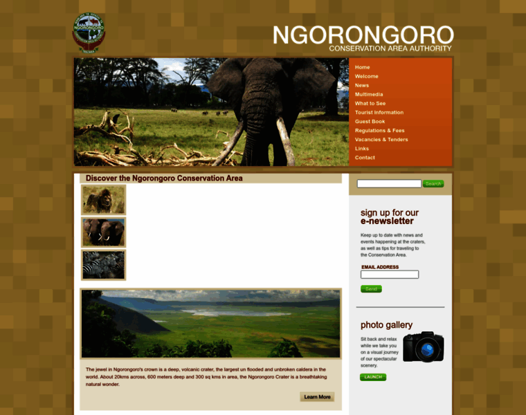 Ngorongorocrater.org thumbnail