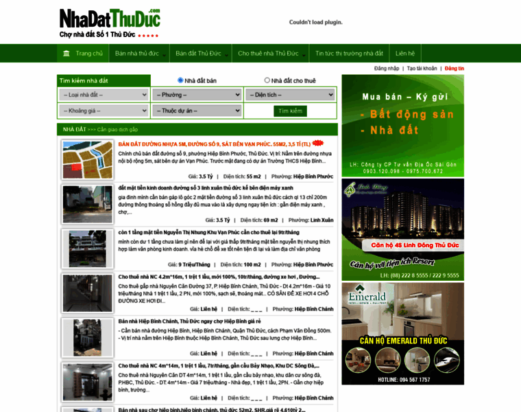 Nhadatthuduc.com thumbnail