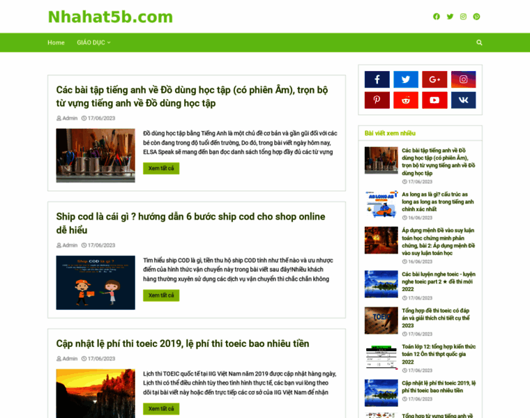 Nhahat5b.com thumbnail