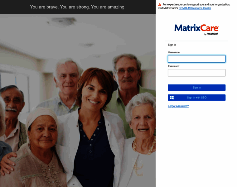 Nhc.matrixcare.com thumbnail