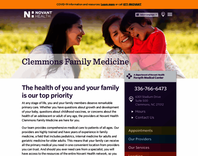 Nhclemmonsfamilymedicine.org thumbnail