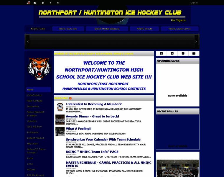 Nhhockeyclub.org thumbnail