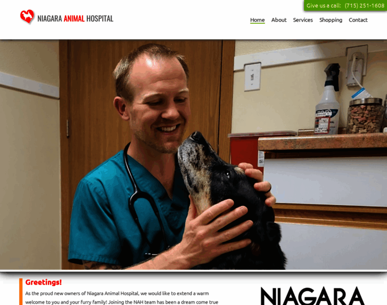 Niagaraanimalhospital.com thumbnail
