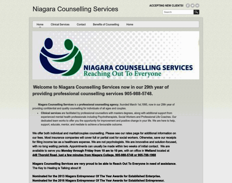 Niagaracounselling.org thumbnail