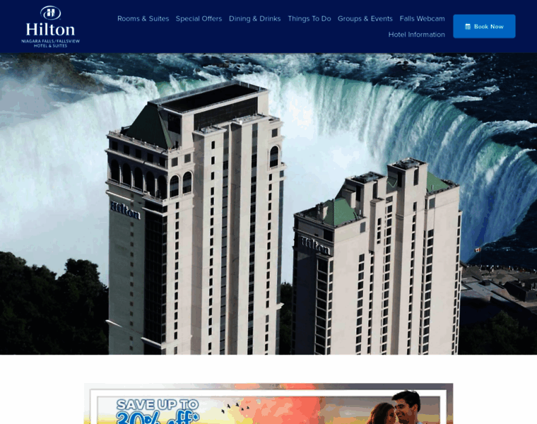 Niagarafallshilton.com thumbnail