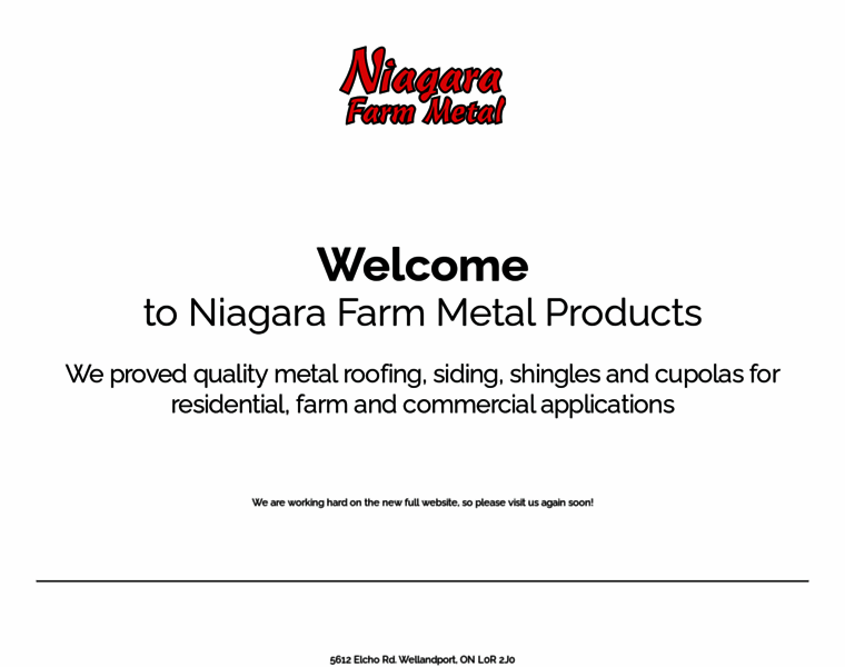 Niagarafarmmetalproducts.ca thumbnail