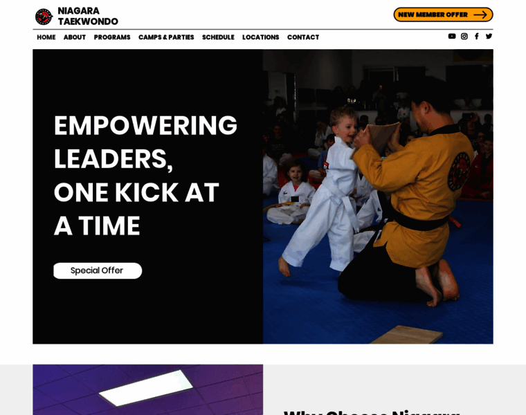 Niagarataekwondo.com thumbnail