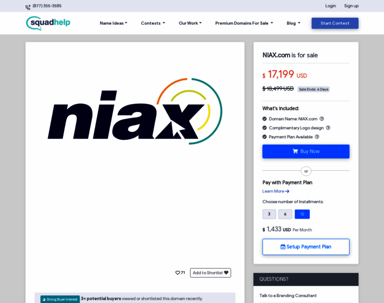 Niax.com thumbnail