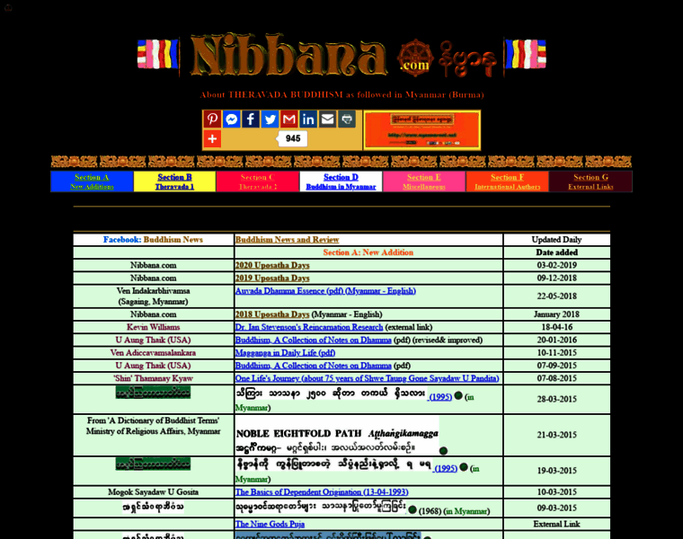 Nibbana.com thumbnail