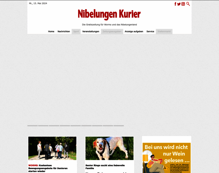 Nibelungen-kurier.de thumbnail