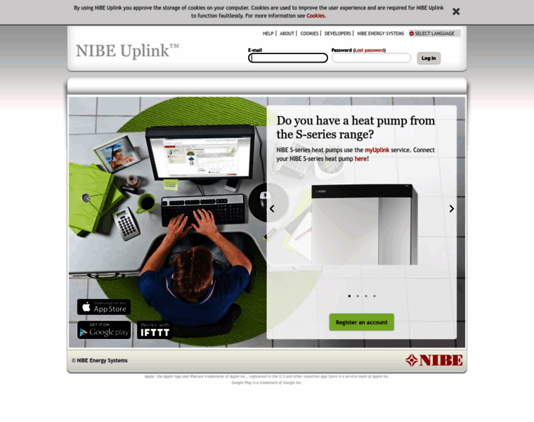 Nibeuplink.com thumbnail