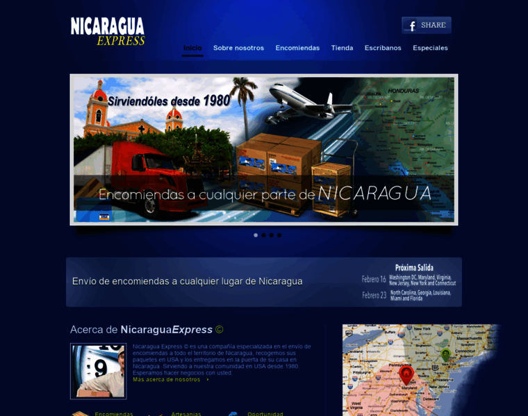 Nicaraguaexpress.com thumbnail