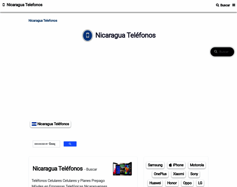 Nicaraguatelefonos.com thumbnail