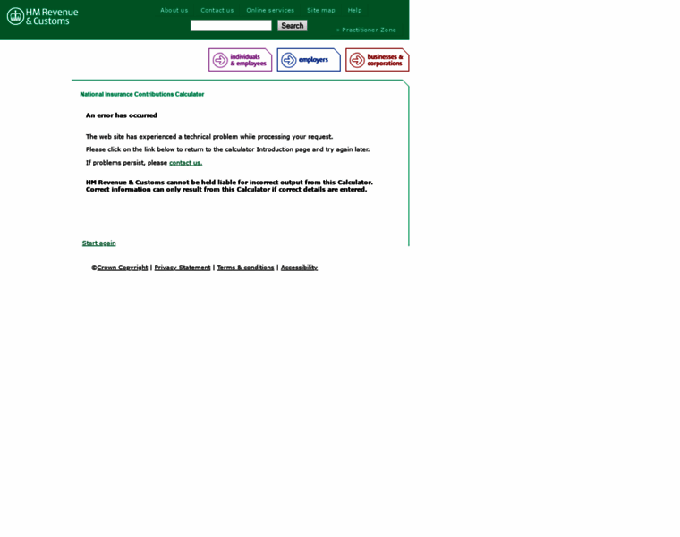Nicecalculator.hmrc.gov.uk thumbnail Nicecalculator.hmrc.gov.uk thumbnail