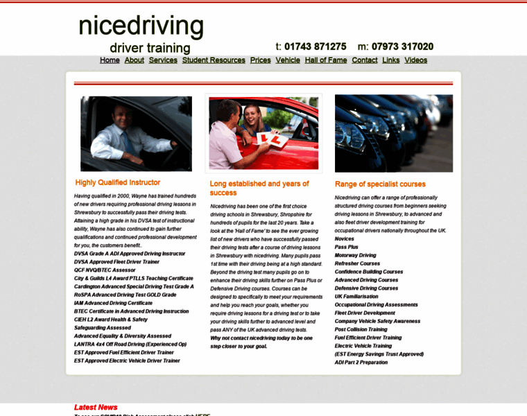 Nicedriving.co.uk thumbnail
