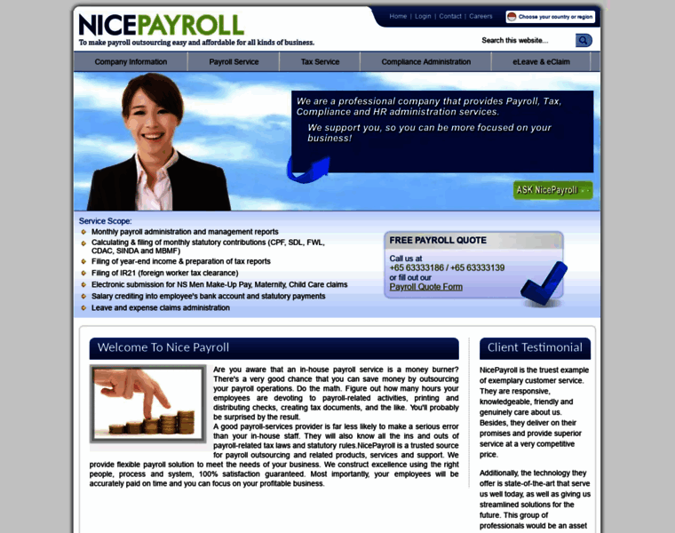 Nicepayroll.com thumbnail