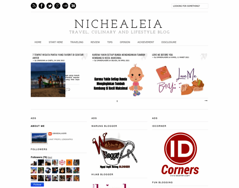 Nichealeia.com thumbnail