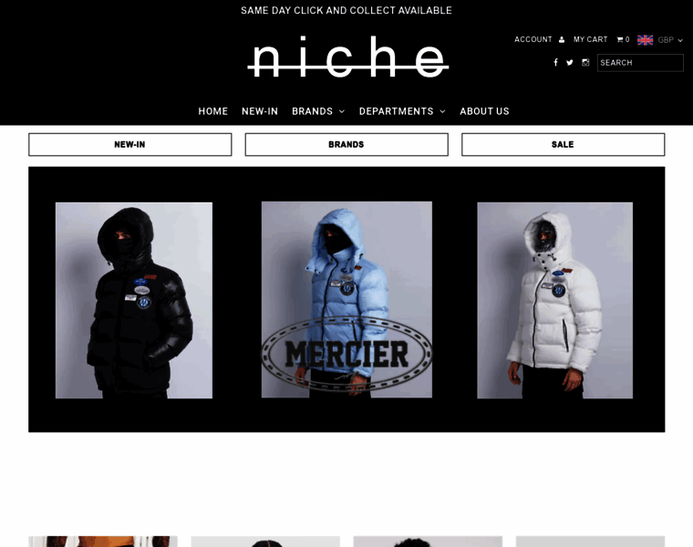 Nichemenswear.co.uk thumbnail