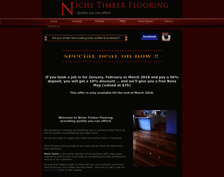 Nichetimberflooring.com.au thumbnail