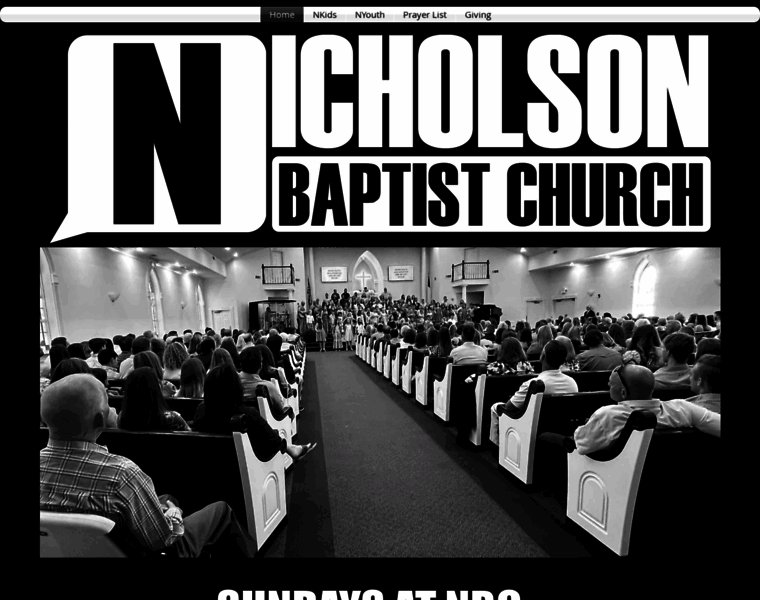 Nicholsonbaptistchurch.com thumbnail