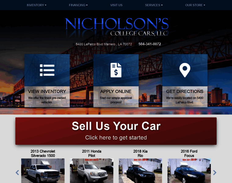 Nicholsoncars.com thumbnail