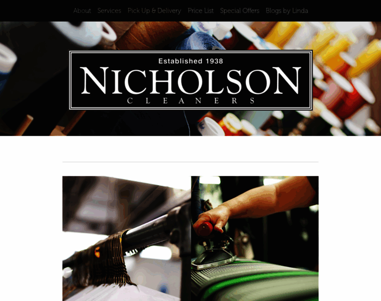 Nicholsoncleaners.com thumbnail