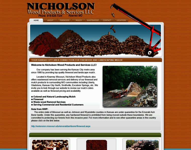 Nicholsonwoodproducts.com thumbnail