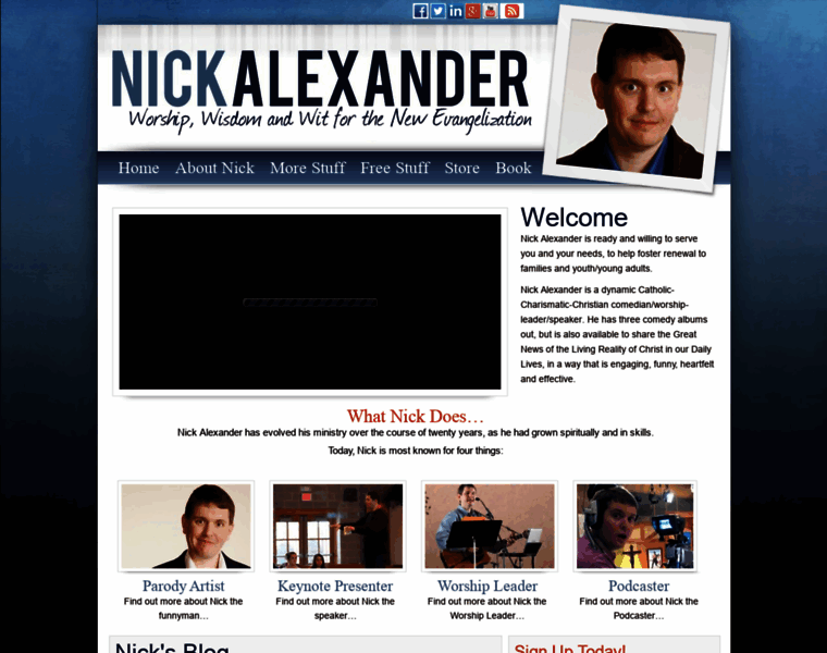 Nickalexander.com thumbnail