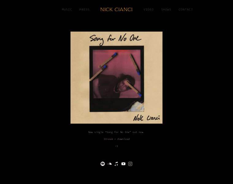 Nickcianci.com thumbnail