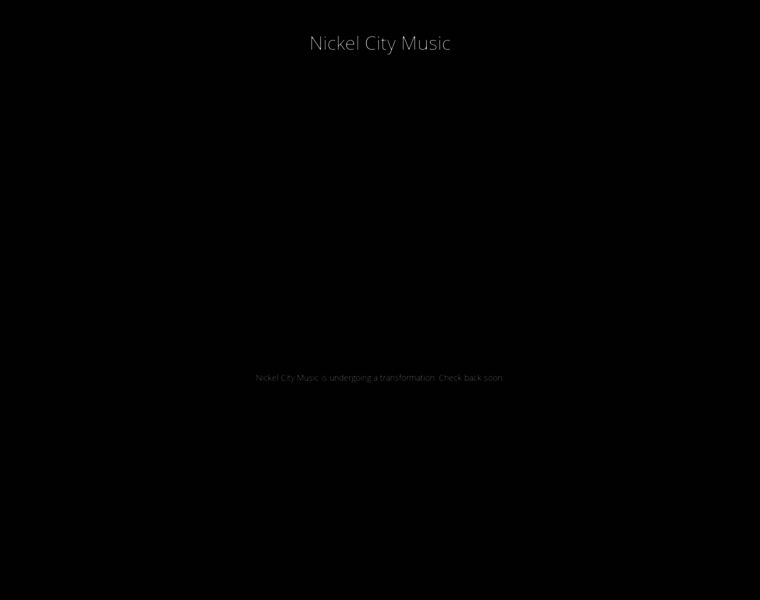 Nickelcitymusic.com thumbnail