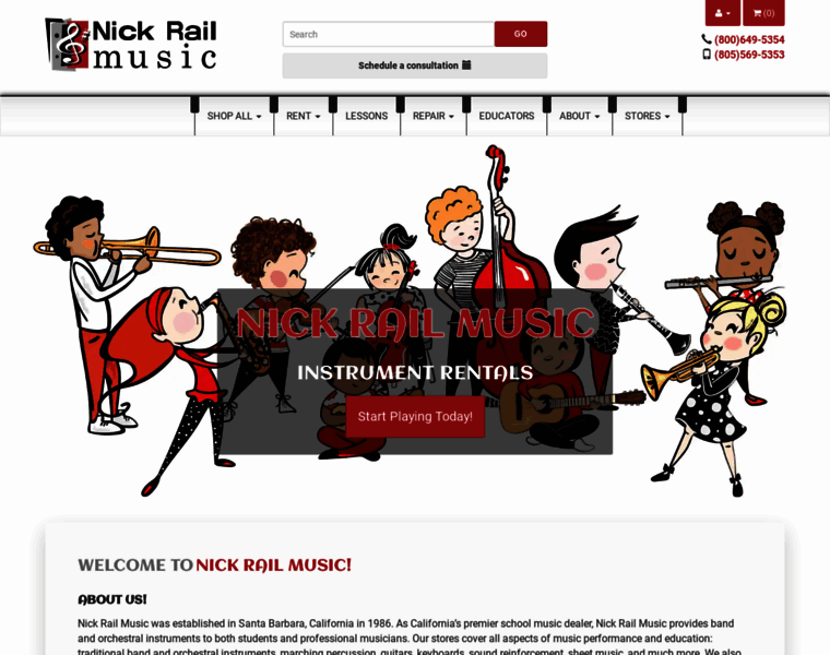 Nickrailmusic.com thumbnail