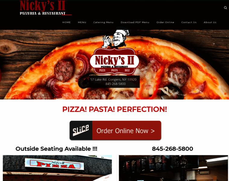Nickys2pizza.com thumbnail
