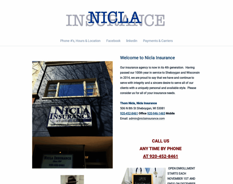 Niclainsurance.com thumbnail