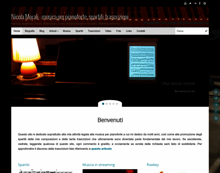 Nicolamorali.com thumbnail