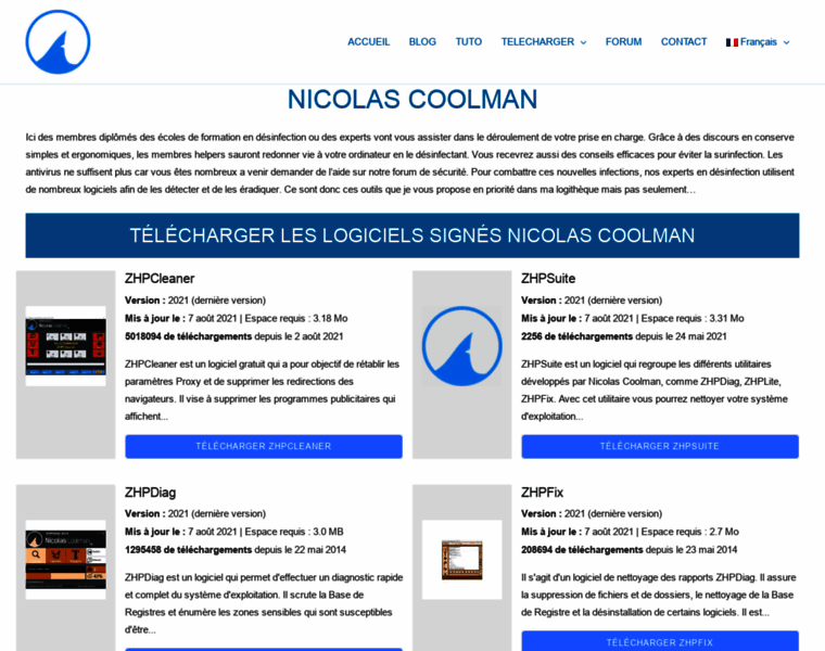 Nicolascoolman.fr thumbnail