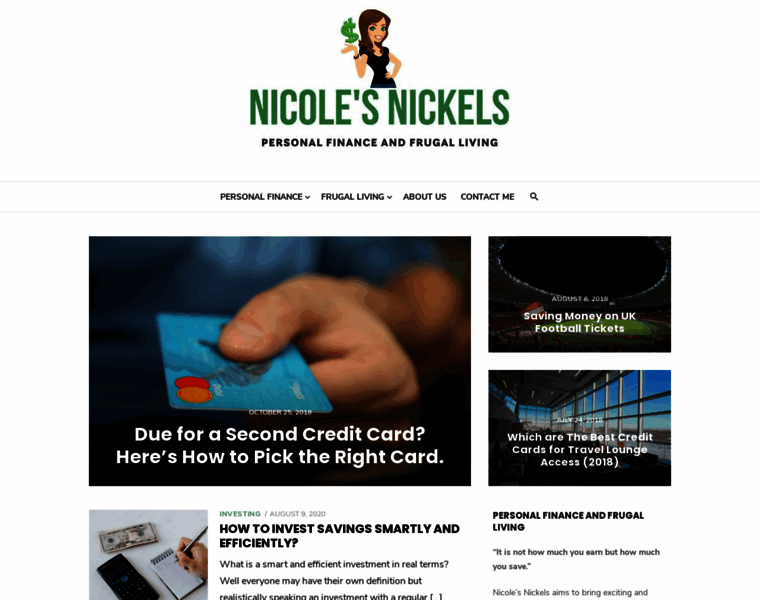 Nicolesnickels.com thumbnail