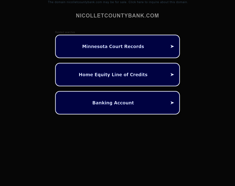 Nicolletcountybank.com thumbnail